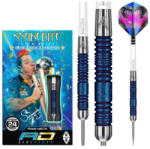 Red Dragon Dart szett Red Dragon steel Peter Wright Snakebite Euro11 Element Blue, 24g, 90% gravírozva