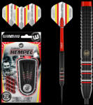 Winmau DART SZETT STEEL WINMAU FLORIAN HEMPEL PRO-SERIES 22G, 85% WOLFRAM gravírozott