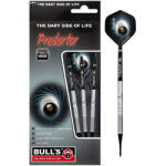 BULL'S Darts dart szett Bull's Predartor P5 soft 90% Tungsten 18g gravírozással