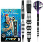 Red Dragon Dart szett Red Dragon soft Peter Wright Snakebite Black Racer, 20g, 90% gravírozva