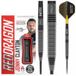 Red Dragon DART SZETT STEEL RED DRAGON JONNY CLAYTON OXIDE EDITION, 25g gravírozott