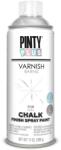 NOVASOL Bútorfesték fedő lakk spray, PINTY PLUS Chalk, 400ml matt