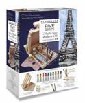  Olajfesték készlet SENNELIER Rive Gauche 10x21ml állvánnyal és kiegészítőkkel, fa dobozban