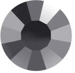 SWAROVSKI Gyöngy alkatrész-Swarovski, SS3 ragasztható kristály, 20db/csomag, jet hematite-2058F