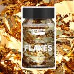 PENTART Színes fólia pehely 1g, barokkarany flakes PENTART (40093)