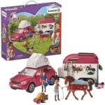 Schleich Schleich: Kaland autóval és lószállító utánfutóval 42535 (189960)