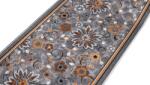 Delta Carpet Traversa Model Print Boston, Gri, Suport Pasla, Latime 150 cm, 820 gr mp (Boston-152) Covor