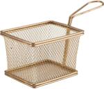 GenWare Coș pentru servirea mâncării inox, înălțime: 85 mm, lungime: 125 mm, cupru