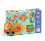 DJECO Párosító puzzle - Járművek, 20 db-os - Duo Vehicles (DJ08270) - babaagynemubolt