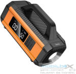 hoco. powerbank 10000 mAh with car emergency starter with with compressor and led light 18W QS4 orange-black