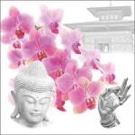 Ambiente Orchids of Buddha papírszalvéta 33x33cm, 20db-os