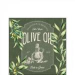 Ambiente Olive oil papírszalvéta 25x25cm, 20db-os