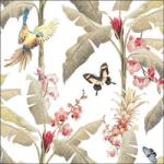 Ambiente Tropical scene white papírszalvéta 33x33cm, 20db-os