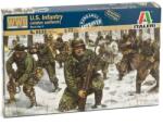 Italeri 1/72 Infanterie SUA WWII. Uniformă de iarnă - machetă figurine soldați în uniformă de iarnă (6133S)