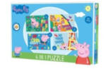 Troy Companies Peppa Malac 4 az 1-ben puzzle (8720029028060-5)
