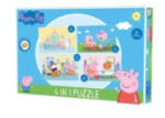 Troy Companies Peppa Malac 4 az 1-ben puzzle (8720029028060-4)