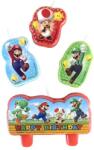 Javoli Super Mario World tortagyertya, 4 db-os gyertya szett (DPA17155455)