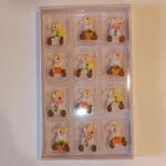 DD Húsvéti Poly figura készlet (12db kb. 3cm) színes báránykák (10066)