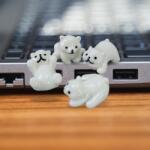  Mini jegesmedvék 4db/csomag