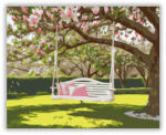  Virágzó Magnólia Hinta - számfestő készlet