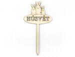  Natúr fa - Beszúrós nyuszi család "HÚSVÉT" 8cm - csinaldmagadshop
