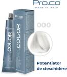 Pro.co Vopsea de par profesionala - cu amoniac - PRO. COLOR - PROCO - 100 ml - P000 - POTENTIATOR DE DESCHIDERE (P000)
