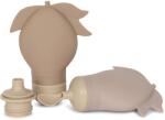 Konges Sløjd Recipient din silicon pentru smoothie - Set 2 buc - Lilac/Shitake - Konges Sløjd