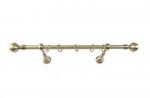 Sn Deco Group Galerie metalica Kugel 19mm, bronz antic, 160 cm, KIT COMPLET Suport draperie