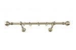 Sn Deco Group Galerie metalica Kugel 19mm, bronz antic, 240 cm, KIT COMPLET Suport draperie
