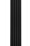 Sn Deco Group DECOFELT - RIFLAJ DECORATIV MDF PE SUPORT DIN PÂSLĂ - (negru-negru matt) 270x30 cm