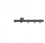 Sn Deco Group Galerie metalica Dop 19mm, negru nichel, 300 cm - KIT COMPLET Suport draperie