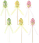 Decorer Set 6 oua din plastic multicolor 25 cm (A54.43.45)
