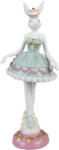 Clayre & Eef Figurina Iepuras Paste polirasina multicolora 9x8x23 cm (6PR5153)