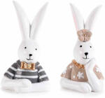 Decorer Set 2 figurine Iepurasi Paste 4.5x4x8 cm (A55.37.17deco)