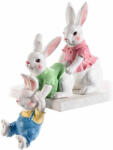 Decorer Figurina Iepurasi Paste polirasina 8x21.5x26 cm (A55.38.12)