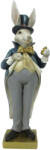 Clayre & Eef Figurina Iepuras Paste polirasina multicolora 10x8x30 cm (6PR4129)
