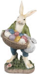 Clayre & Eef Figurina Iepuras Paste polirasina multicolora 18x16x32 cm (6PR4035)