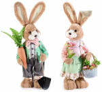 Decorer Set 2 figurine Iepurasi Paste 18x19x60 cm (A56.45.19)