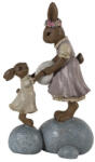 Clayre & Eef Figurine Iepurasi Paste din polirasina 10x6x17 cm (6PR3537)