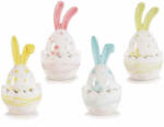 Decorer Set 4 oua decorative din ceramica 7x12 cm (A71.40.88)