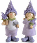 Decorer Set 2 figurine polirasina violet Copii 9x7.5x20 cm (A55.36.97)