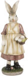 Clayre & Eef Figurina Iepuras Paste Girl polirasina 14x11x38 cm (6PR4024)