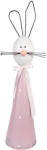 Clayre & Eef Figurina Iepuras Paste metal 18x14x60 cm (5Y1220)