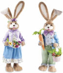 Decorer Set 2 figurine Iepurasi Paste 32x26x120 cm (A56.46.68)