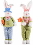 Decorer Set 2 figurine Iepurasi Paste textil 18x13x70 cm (A16.16.17)