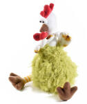 Decorer Figurina Gaina din textil verde 20x12x25 cm (A56.39.20C)