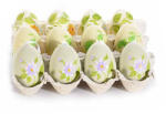 Decorer Set 12 oua decorative multicolore Paste 4x6 cm (A54.42.13B)