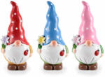 Decorer Set 3 figurine Gnomi teracota multicolora 10.5x9x22.5 cm (A71.46.42)
