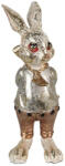 Clayre & Eef Figurina Iepuras Paste polirasina 6x7x14 cm (6PR3881)
