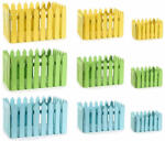 Decorer Set 9 cosulete Paste lemn 25x16.5x14 cm, 18x12x10.5 cm, 12x8x7 cm (A51.55.34)